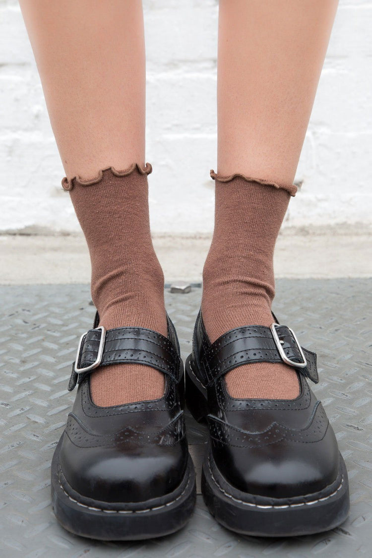 Brandy Melville Recommended / Ruffle Socks